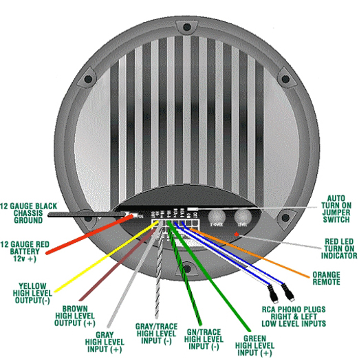 Bazooka Tube Wiring Diagram